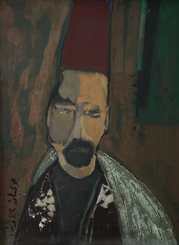 Habib Bouabana, L'HOMME AU FEZ ROUGE, 1985