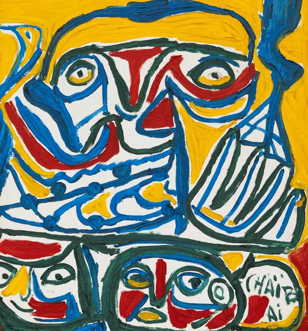 CHAIBIA TALAL , Les Marchands , 1992