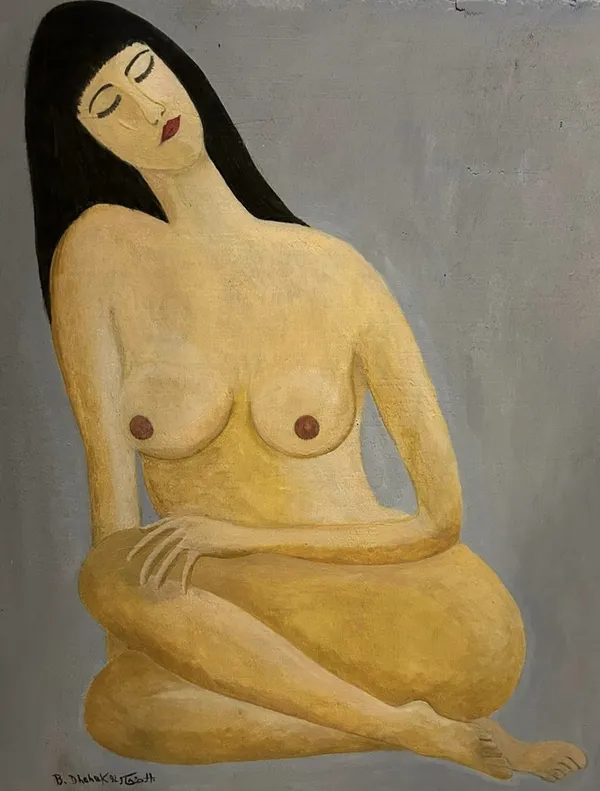 Brahim Dahak, Jeune femme , 1992