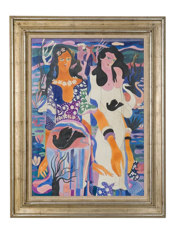 Aly Ben Salem , Deux femmes, 1950