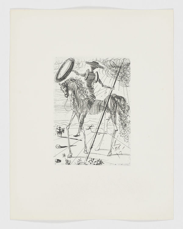 Salvador Dali, Don Quixote, 1965