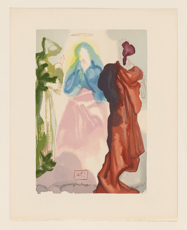 Salvador Dali, La Divina Comedia. Paraíso canto 33, 1960-1964