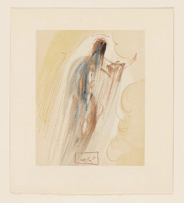 Salvador Dali, La Divina Comedia. Paraíso canto 30, 1960-1964