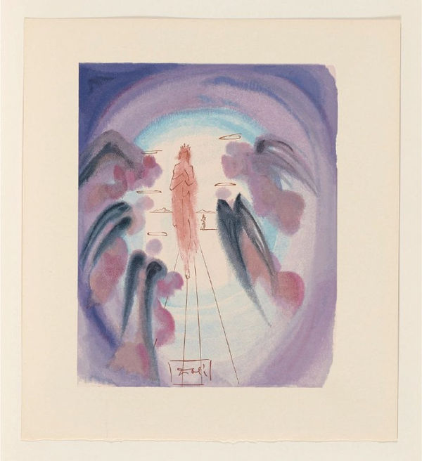 Salvador Dali, La Divina Comedia. Paraíso canto 25, 1960-1964