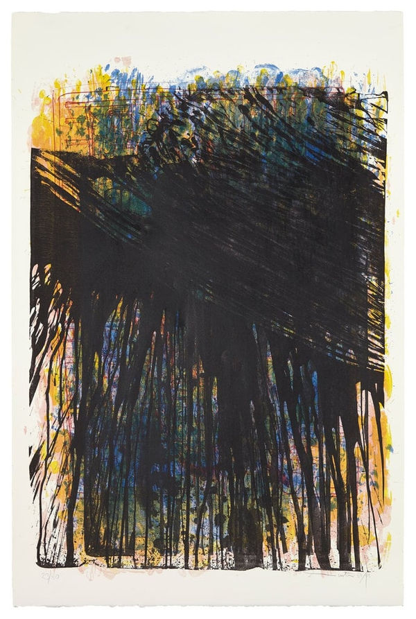 Hermann Nitsch, Ohne Titel (Schüttstein), 1984 - 1991