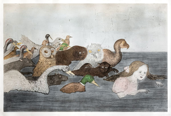 Kiki Smith, Pool of Tears 2 (after Lewis Carroll), 2000