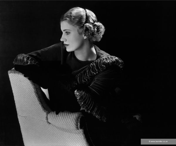 Lee Miller Self-portrait with headband, Lee Miller Studios Inc., New York, USA, c. 1932 Platinum Palladium print. From the edition of 30. Printed for the Lee Miller Archives by 31 Studio. Image size: 20.6 x 25.6 cm (8 1/8 x 10 1/8 in) Paper size: 48.5 x 37.5 cm (19 1/8 x 14 3/4 in)