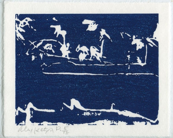 Alex Katz, Coleman Pond II, 2007