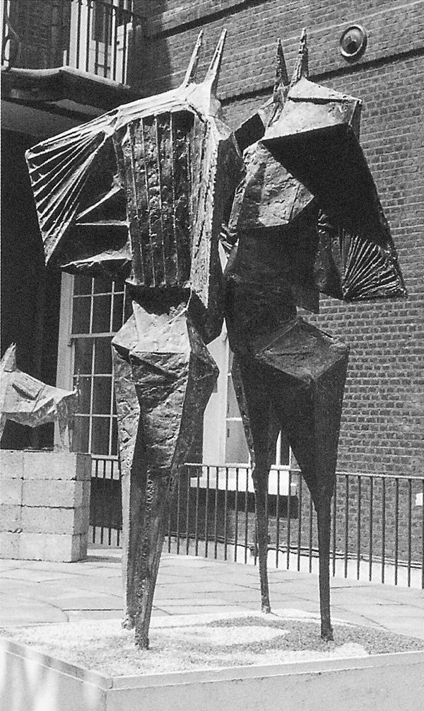 Lynn Chadwick, Winged Figures (Two Dancing Figures), 1955-6