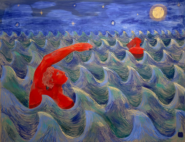 Delia Hamer, Found at sea, 2024