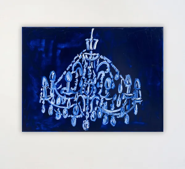 Hunt Slonem, Chandelier 5 (JMG1657), 2025
