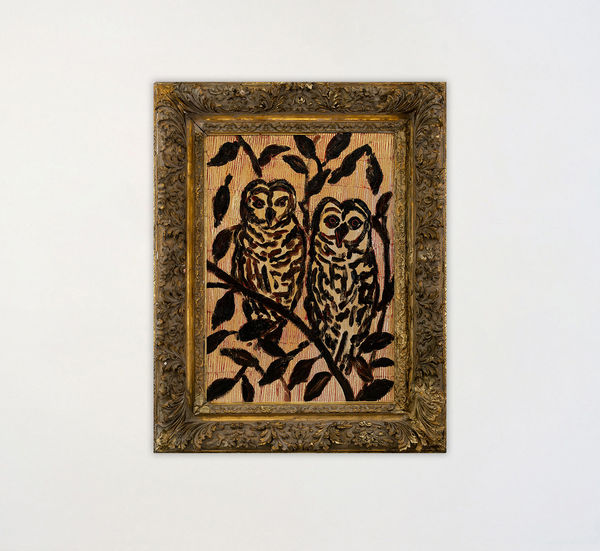 Hunt Slonem, Messenger's Deep Forest (JEM0820), 2024