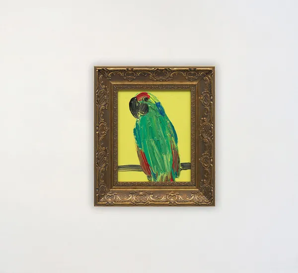 Hunt Slonem, Amazon Red (JMG2847), 2026