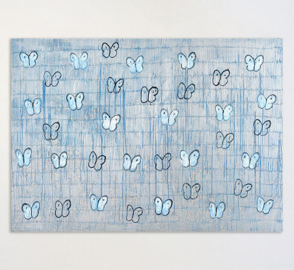 Hunt Slonem, Silver Ascension Gate of Heaven (JMG0510), 2024