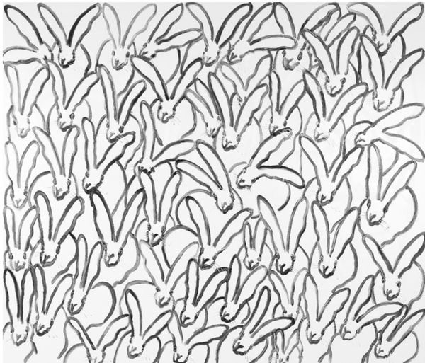 Hunt Slonem, Hutch Haven (KFJ02923), 2019