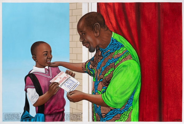 Chéri Samba, Devoir à domicile, 2020