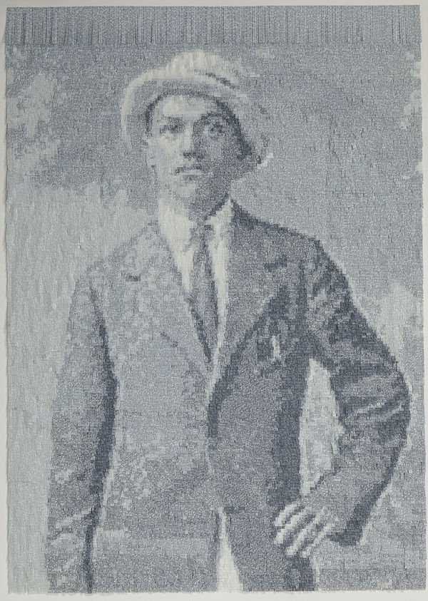 Nathalie Boutté Golden Coles Papier japonais et encre 105,5 x 75 cm