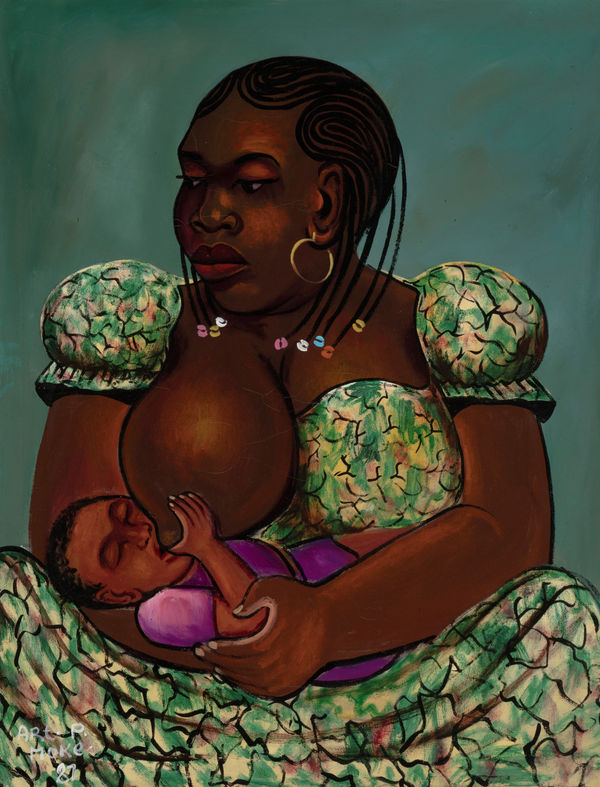 Moke, Sans titre (l'allaitement), 1981