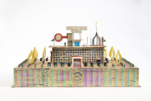 Bodys Isek Kingelez, Hôtel de ville de Kinshasa, 1993