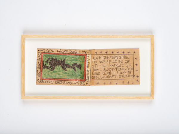 Frédéric Bruly Bouabré, Cette figue "image" un fleuve immense, 1989