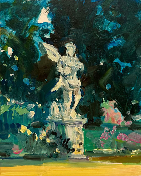 Deborah Brown, Truth with Eagle and Sun Dial, 2025