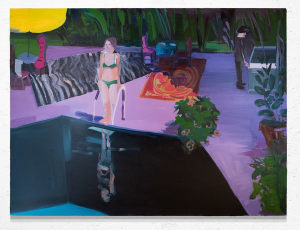 Pia bakala, The Pool at Wonky Villa, 2024