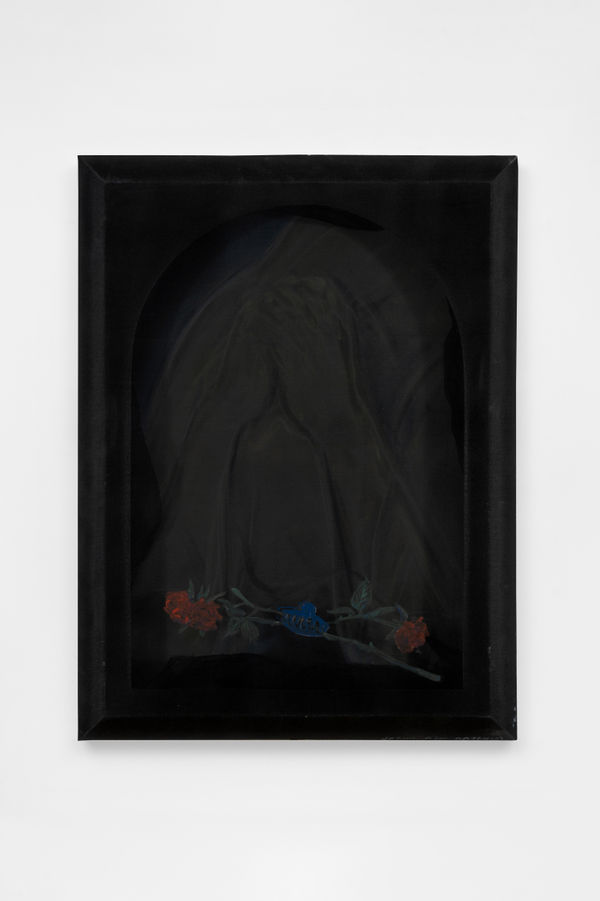 Joeun Kim Aatchim, Still life with Double Edge Roses and a Claw, Over the Night Prayer., 2022