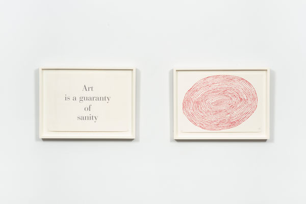 Louise Bourgeois, Art is a guaranty of Sanity, 1999