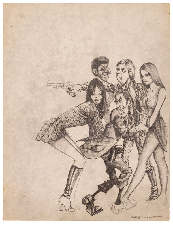 Rafael Cauduro, "Caricatura 15"