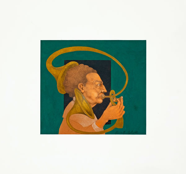 Mario Martín del Campo, "Personaje con tuba", 1998