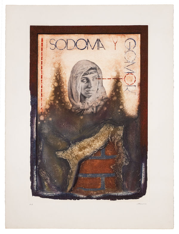 Rafael Cauduro, "Sodoma y Gomorra", 1989