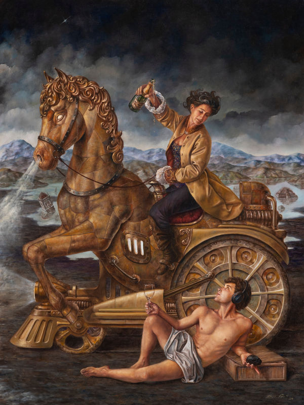 José Parra, "Las mieles del progreso", 2025