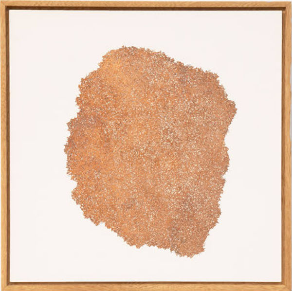 Adrián Guerrero, "Tiempo en cobre AI", 1975