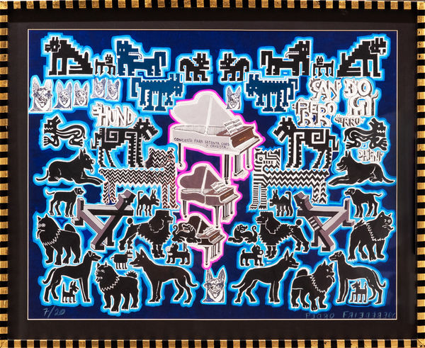 Pedro Friedeberg, "Concierto para sesenta canes y orkesta", 2021