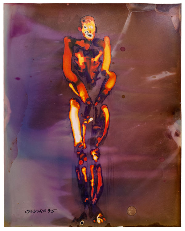 Rafael Cauduro, "Hombre con transparencia", 1995