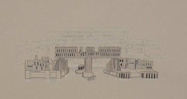 Francisco Morales, "Ciudades invisibles VIII", 2021 / 2022