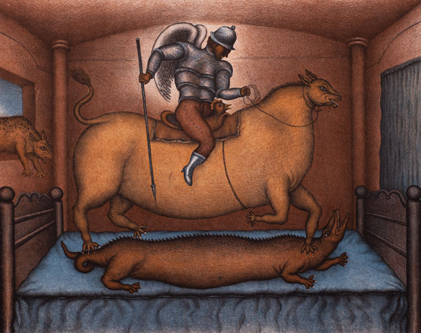 Maximino Javier, "San Jorge", 1985