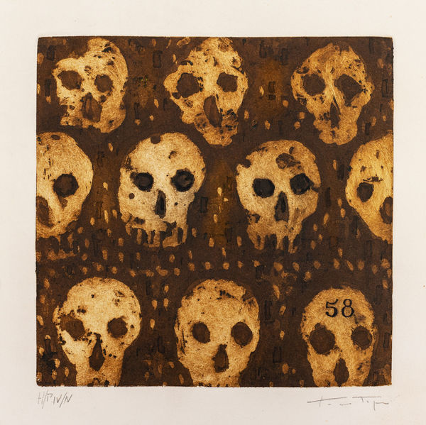 Paco Pepe Posada, "Sin título (Calaveras)"