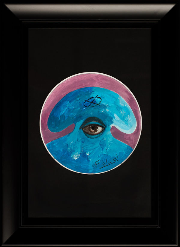 Folé Fonseca, "My blue guard", 2025