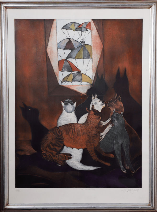 Luis Valsoto, "La invasión de los gatos", 2020