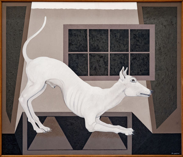 Mario Martín del Campo, "Perro albino", 2003