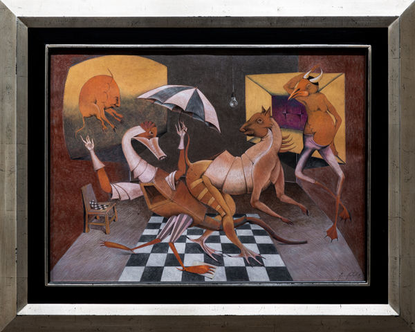 Mario Martín del Campo, "Festín", 1985