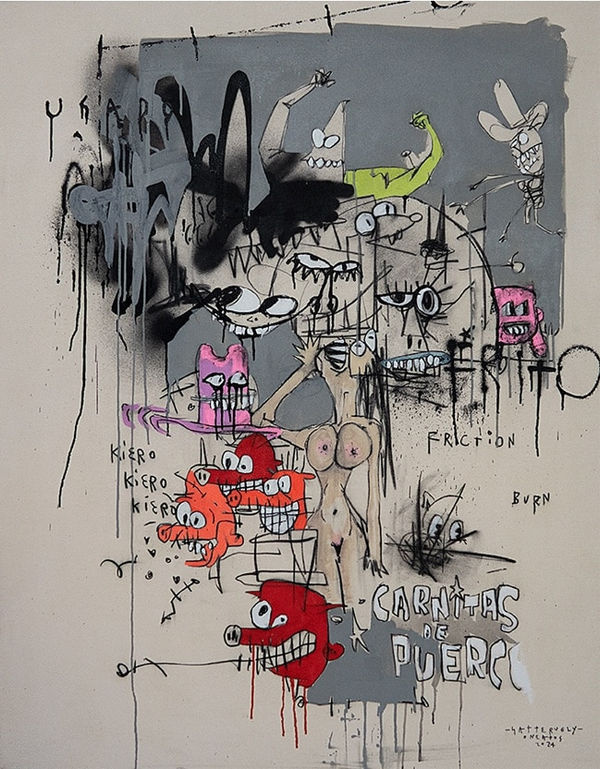 Satterugly, "Friction burn", 2024