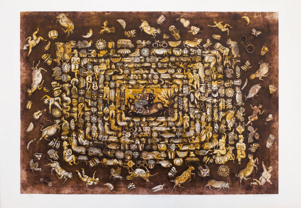 Maximino Javier, "Universo en expansión", Ca. 1990