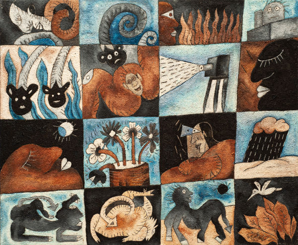 Javier Arévalo, "Escenas de cine", 1985