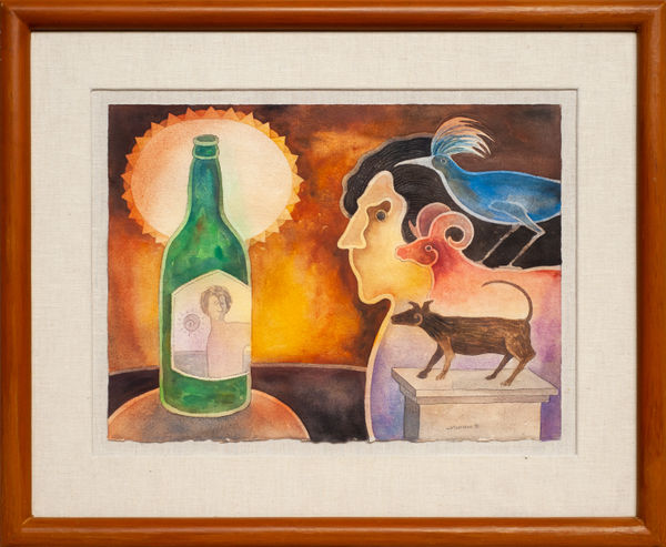 Álvaro Santiago, "Sin título (Botella)", 1991