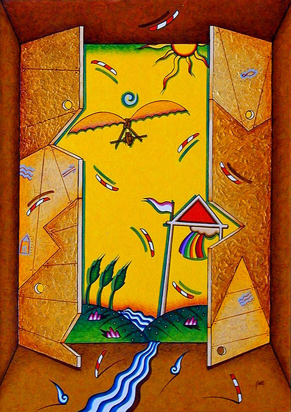 GIULIANO GHELLI, Porta della Metafisica / The door to Metaphysics