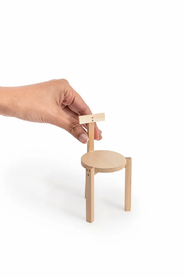 Miniaturas Baraúna, Miniatura Cadeira Girafa 1:6