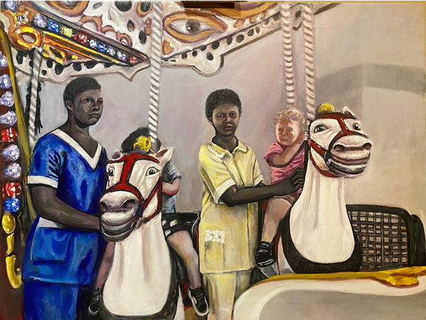 Maysam Hindy, Merry Go-round, 2024