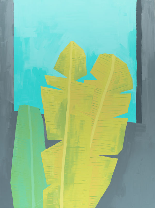 Soimadou Ibrahim The other side, 2022 Acrylic on canvas 100 x 75 cm (39 x 29 in)